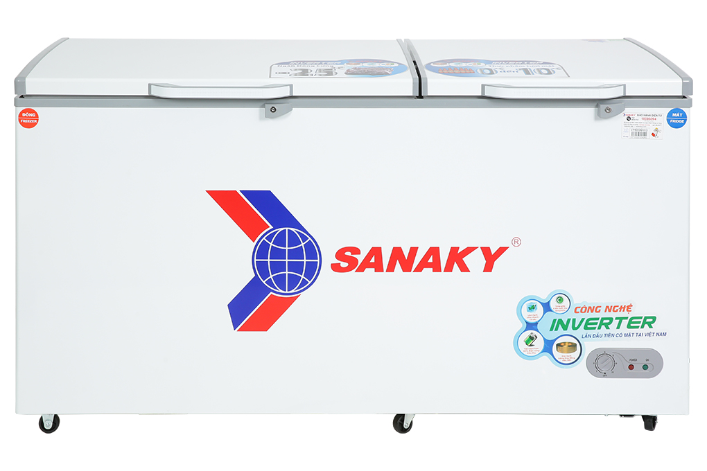 [Giao tại HCM] Tủ đông/mát Inverter Sanaky VH-6699W3 (2 ngăn 2 cánh, 660 lít)