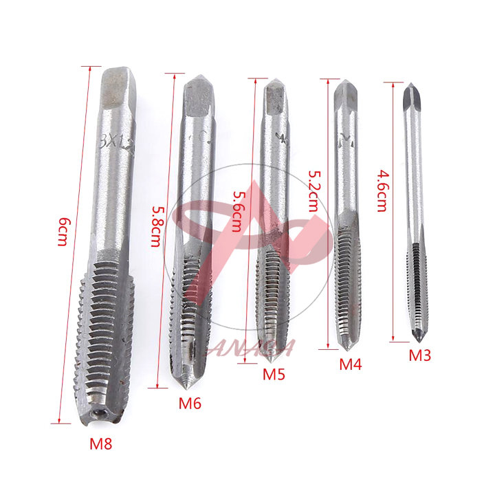 Bộ 2 Mũi Taro ( Tạo Ren ) 3mm - 8mm