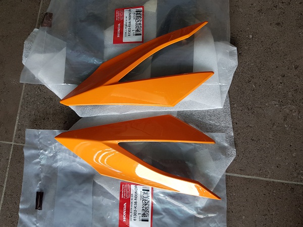 cặp tai thỏ Sonic màu cam