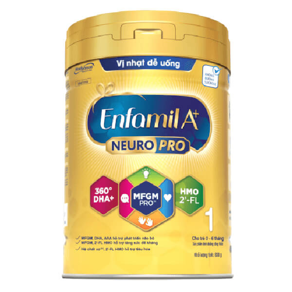 Sữa Enfamil A+ số 1 830g (0-6 tháng)