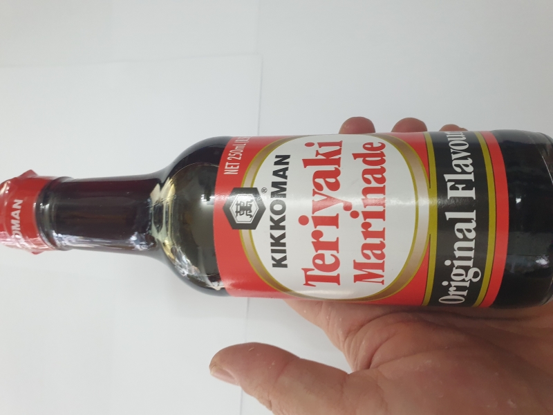 Sốt tẩm ướp truyền thống Teriyaki hiệu Kikkoman (chai thủy tinh) 250ml nhập khẩu Nhật bản