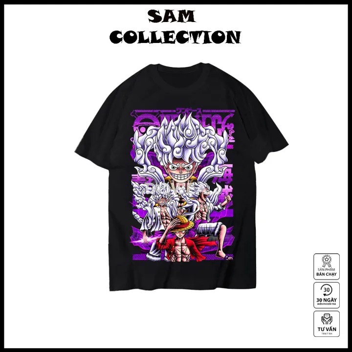 Áo One Piece, Áo Luffy, Zoro, Sanji, Ace, Sabo mẫu mới đẹp nhất, áo chất cotton co giãn 4 chiều, thoáng mát
