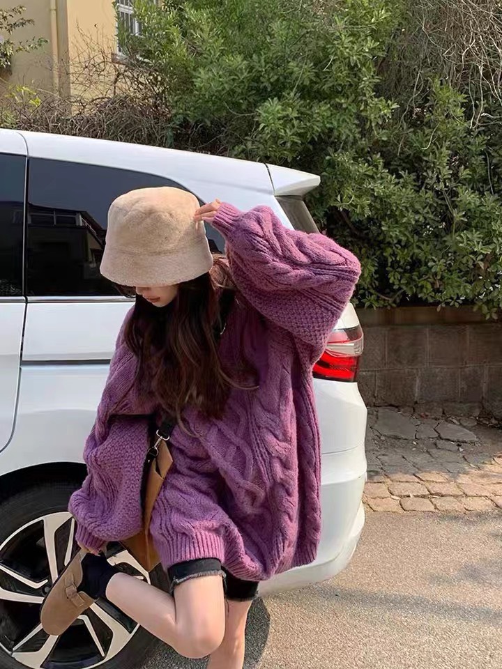 Áo len thừng oversize Chất len dày dặn Hàng QC