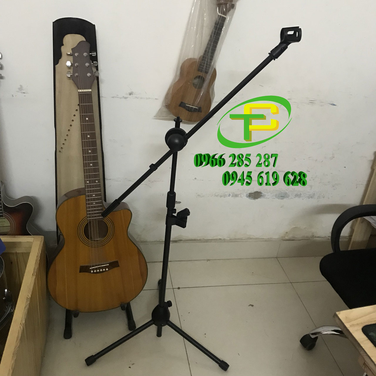 Chân micro giá rẻ, chân gắn mic