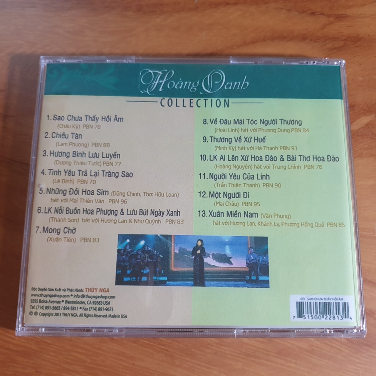[MDCD] Bộ 3 Đĩa CD Hoàng Oanh Tuyển Chọn