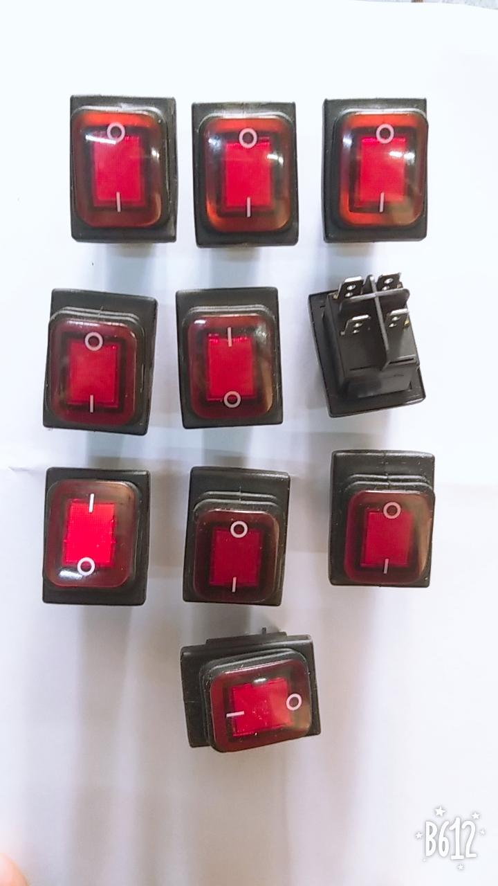 Combo 10 công tắc bập bênh kcd4