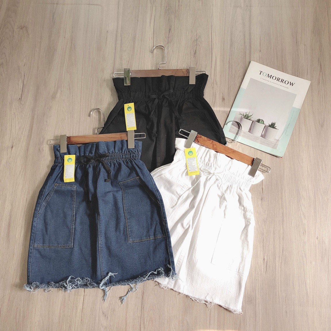 Chân Váy kaki Lưng Thun💖HÌNH THẬT💖Misol Boutiques
