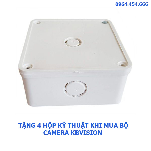 Bộ Camera Quan Sát KBVision 4 Kênh Full HD - Hàng Chính Hãng