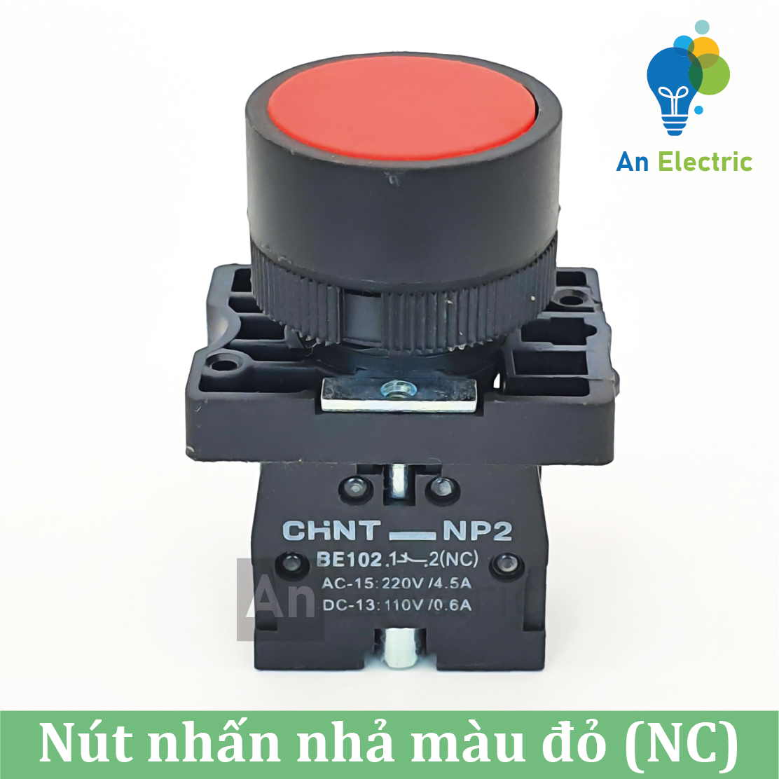 Nút nhấn nhả không đèn NP2-EA CHINT
