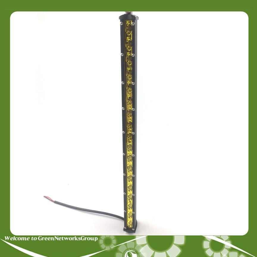 Đèn pha led bar 18 bóng pha sương dành cho ôtô sử dụng ngoài trời và sử dụng tốt trong điệu kiện thời tiết mưa và có sương mù (ánh sáng vàng) + Tặng bao lì xì Green Networks
