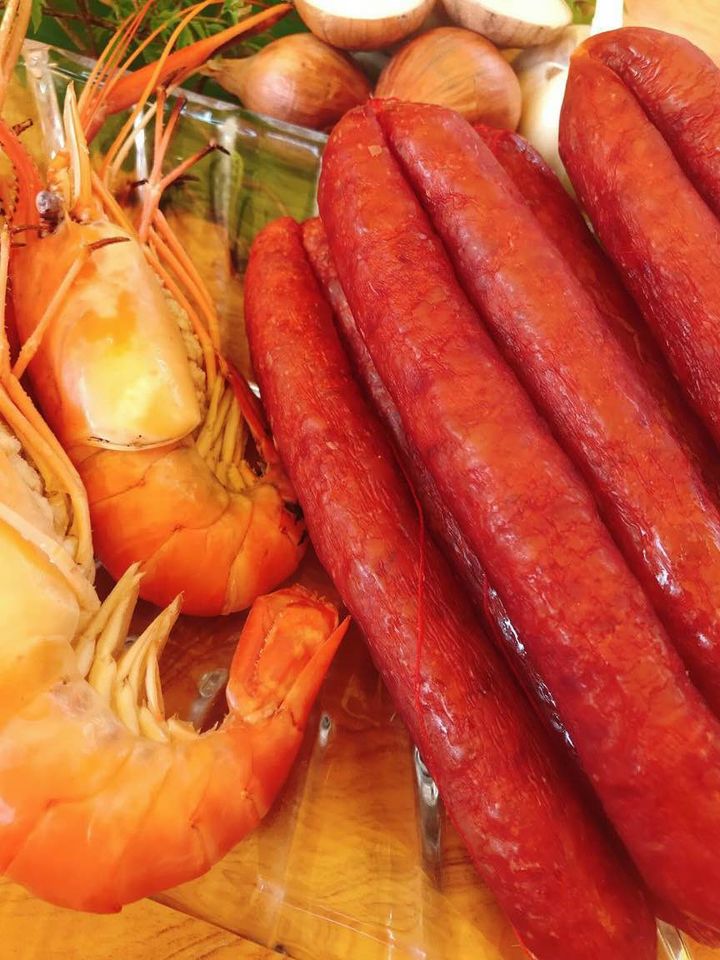 Lạp xưởng tôm