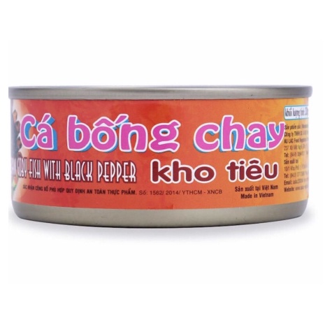 Cá bống kho tiêu chay âu lạc 130g