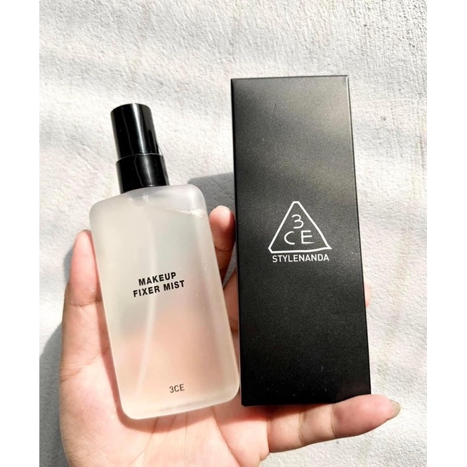 Xịt Khoáng Khoá Makeup 3ce Shimmer Makeup Fixer