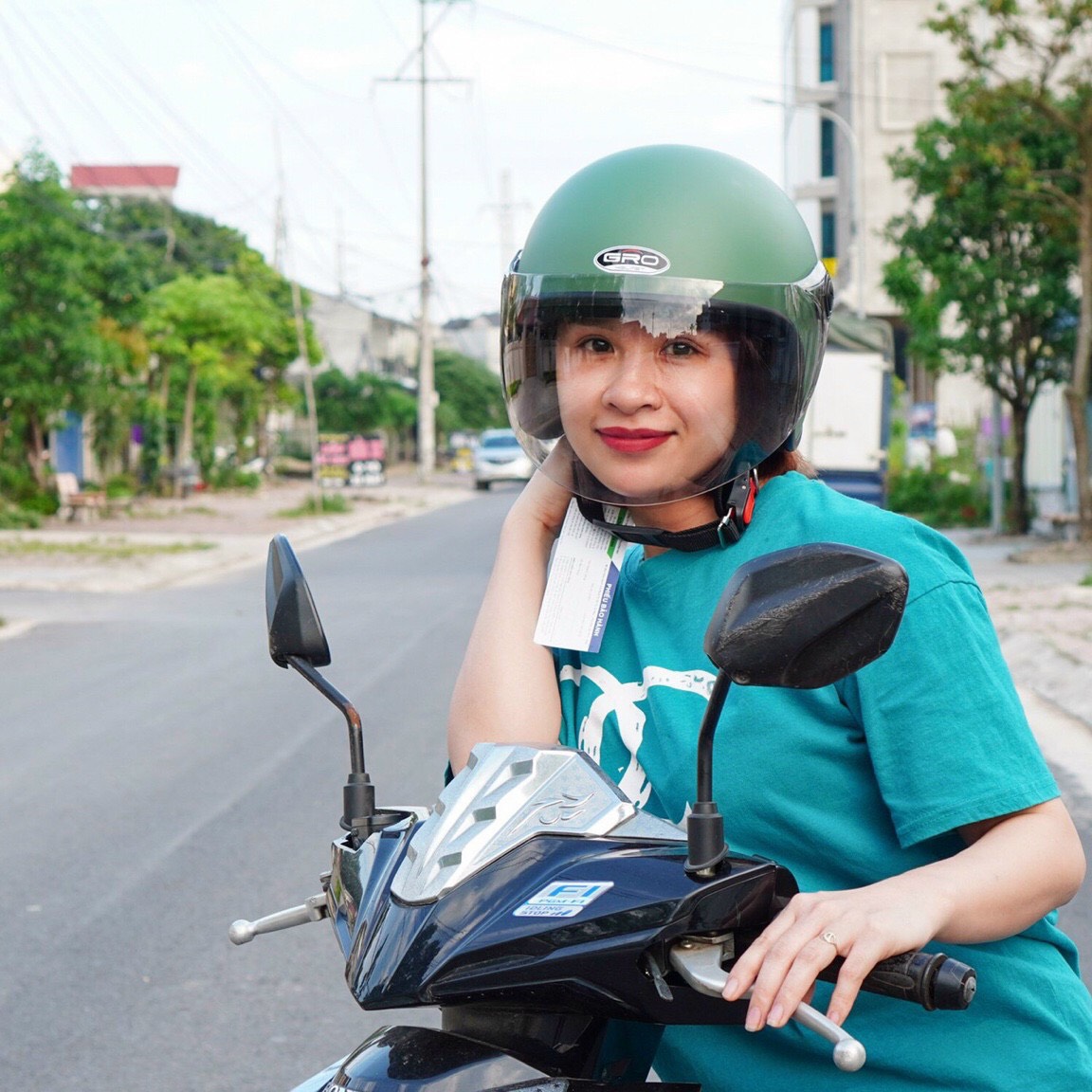 Mũ bảo hiểm GRO 818 phụ nữ