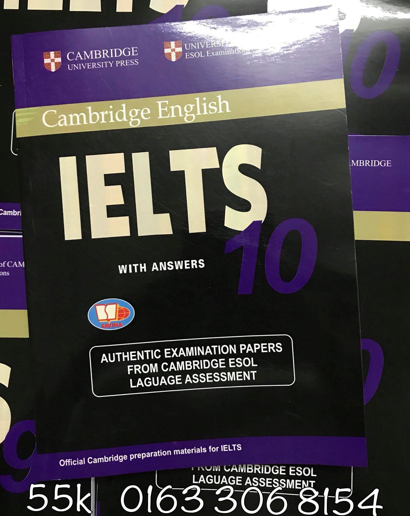 Cambridge IELTS - 10 Tặng Giải Reading Chi Tiết