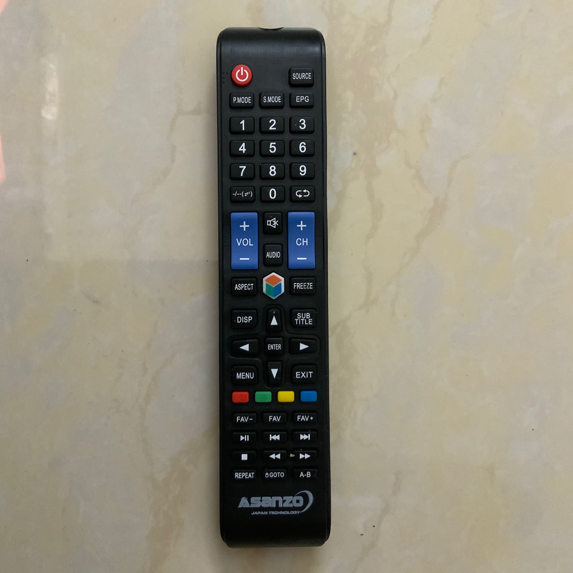 Điều khiển tivi led Asanzo Smart