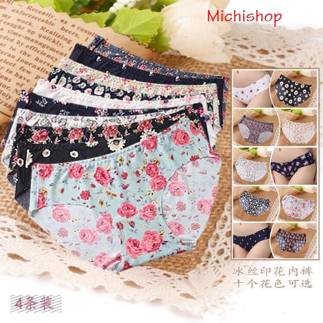 (BÁN SỈ) 10 QUẦN LÓT SU ĐIỀU HOÀ 99045 (43-58KG)