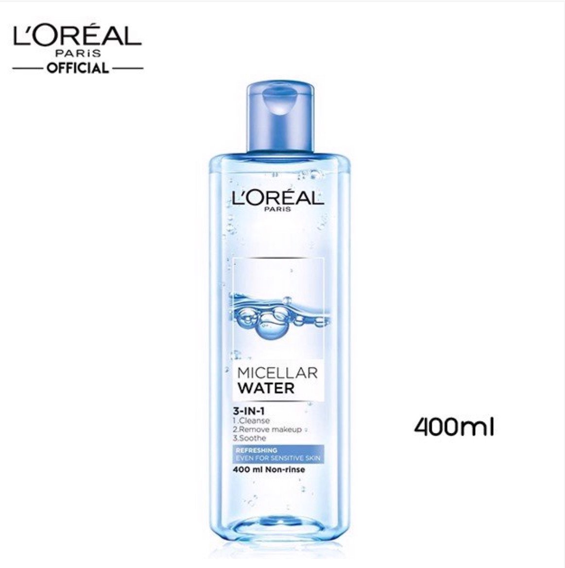 Nước Tẩy Trang L'Oreal Paris Skincare Micellar 400ml