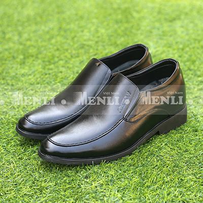 Giày nam lười da thật MENLI GLLZ45 tăng chiều cao 6.5 cm.