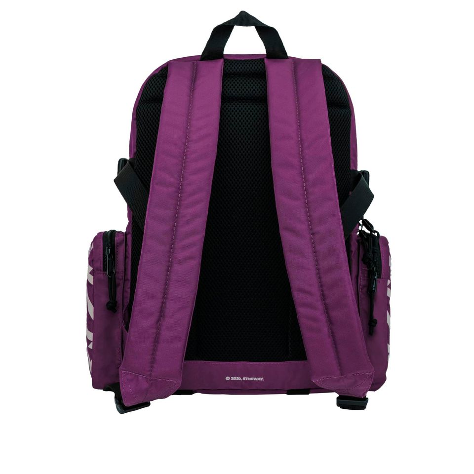 5THEWAY® Balo Đỏ Đô aka /solid/ Rocket Backpack™ in BURGUNDY