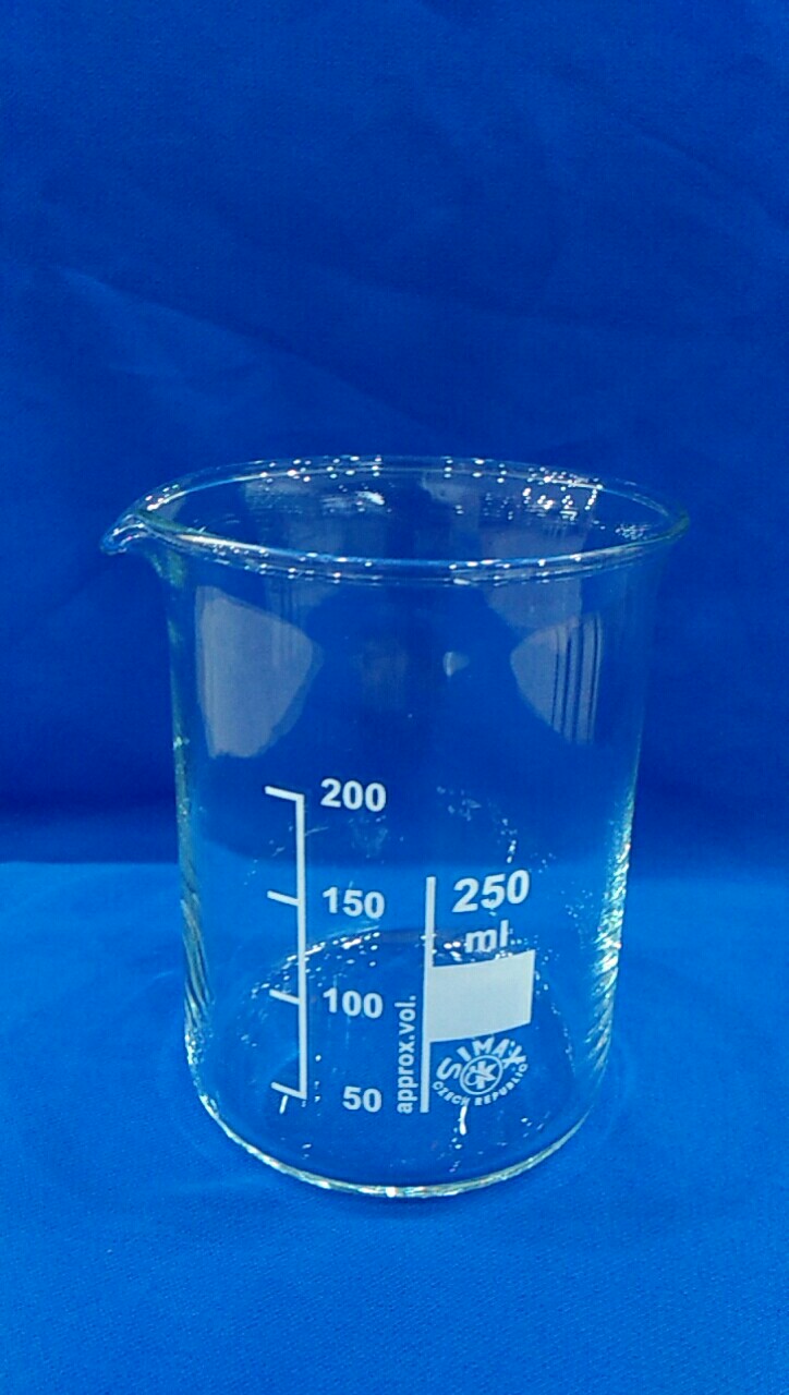 Cốc thủy tinh thấp thành có mỏ 250ml SIMAX