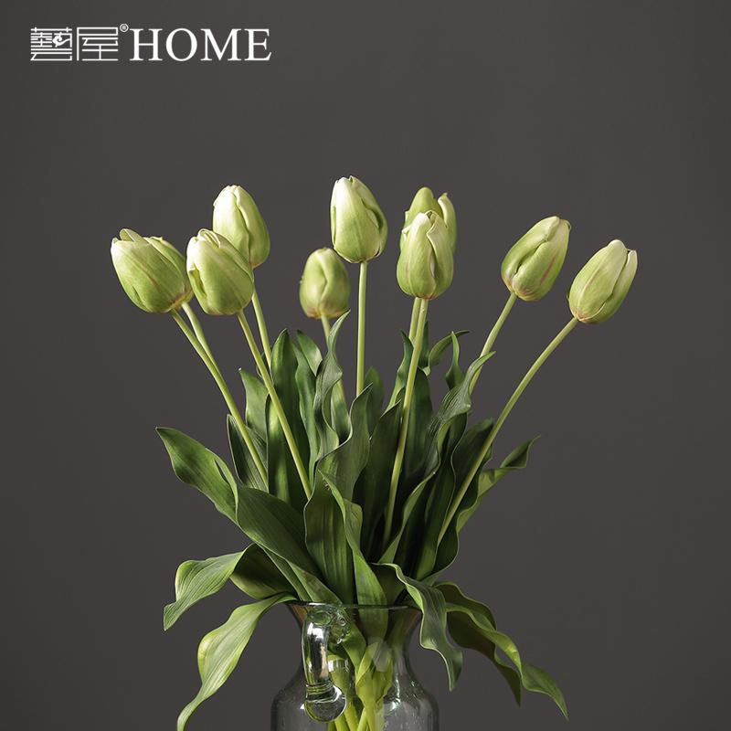 Hoa Tulip Hoa Giả Hoa Giả Đồ Dùng Gia Đình, Phòng Khách, Bàn Ăn Bàn Trà Lọ Hoa Cắm Hoa Nghệ Thuật Hoa Cỏ Hoa Bó Hoa Đồ Trang Trí