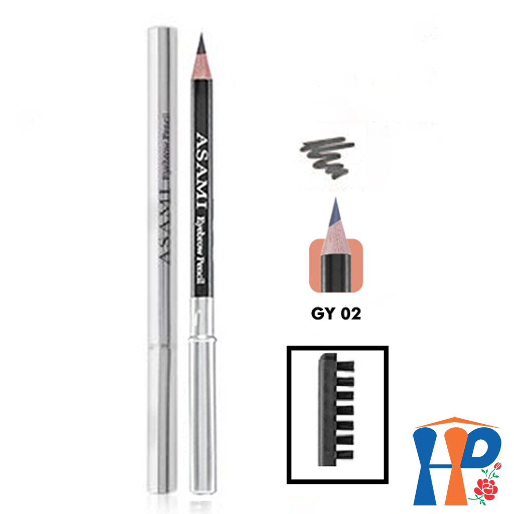 Asami Asami 2 Eyebrow Pencil and Sharpener (waterproof)