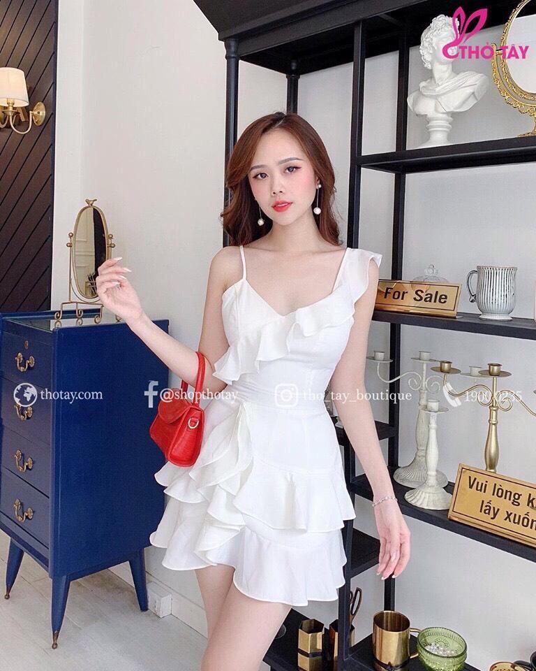 Đầm xòe bèo umi-QH