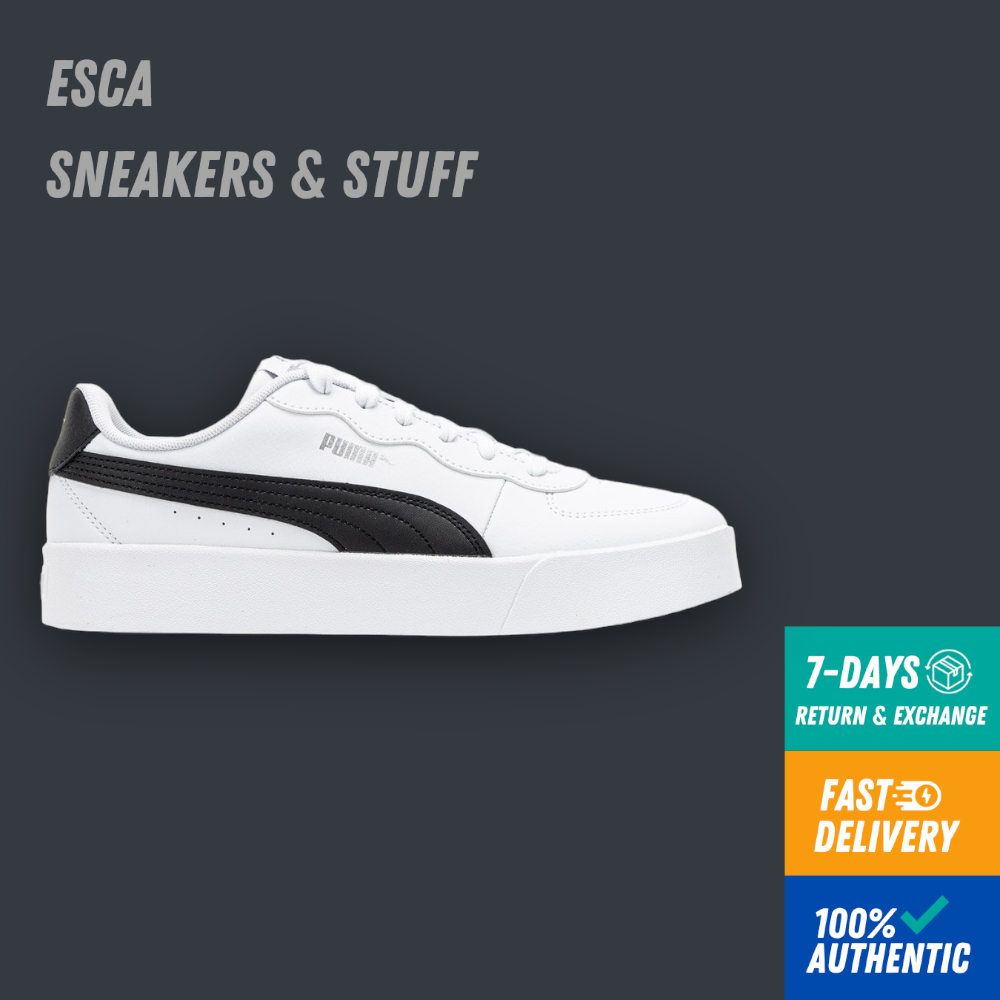 [CHÍNH HÃNG] Giày PUMA SKYE CLEAN WHITE BLACK - 380147 04