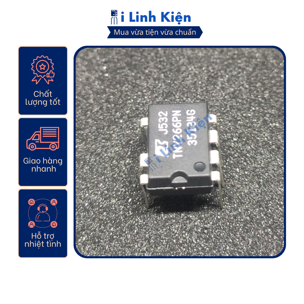 Ic nguồn TNY266PN DIP-7 chính hãng Power Integrations