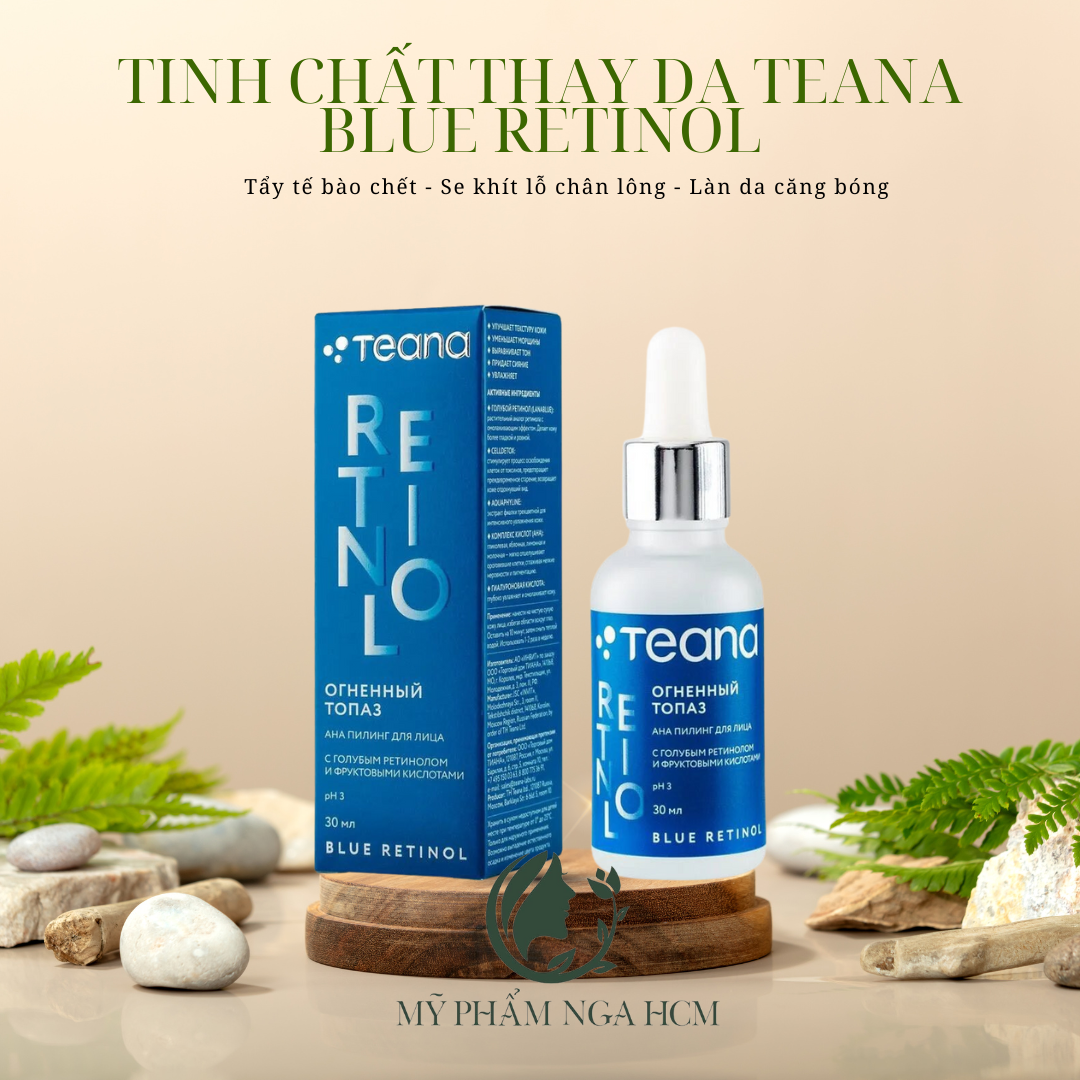 Peel da nhẹ Teana Retinol sáng da, giảm mụn