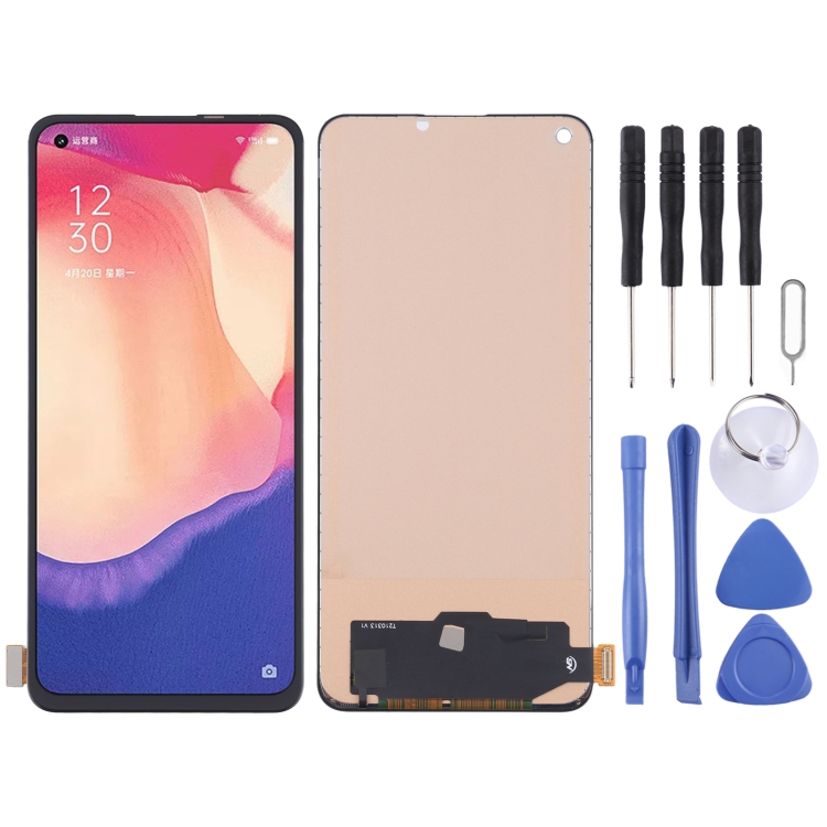 About màn hình lcd vật liệu tft và bộ phận số hóa đầy đủ cho oppo reno4 se / realme v15 5g / realme 7 pro / realme x7 / realme 8 pro / realme 8 4g / realme q2 pro rmx3085, rmx2173, peat00, peam00 new sale