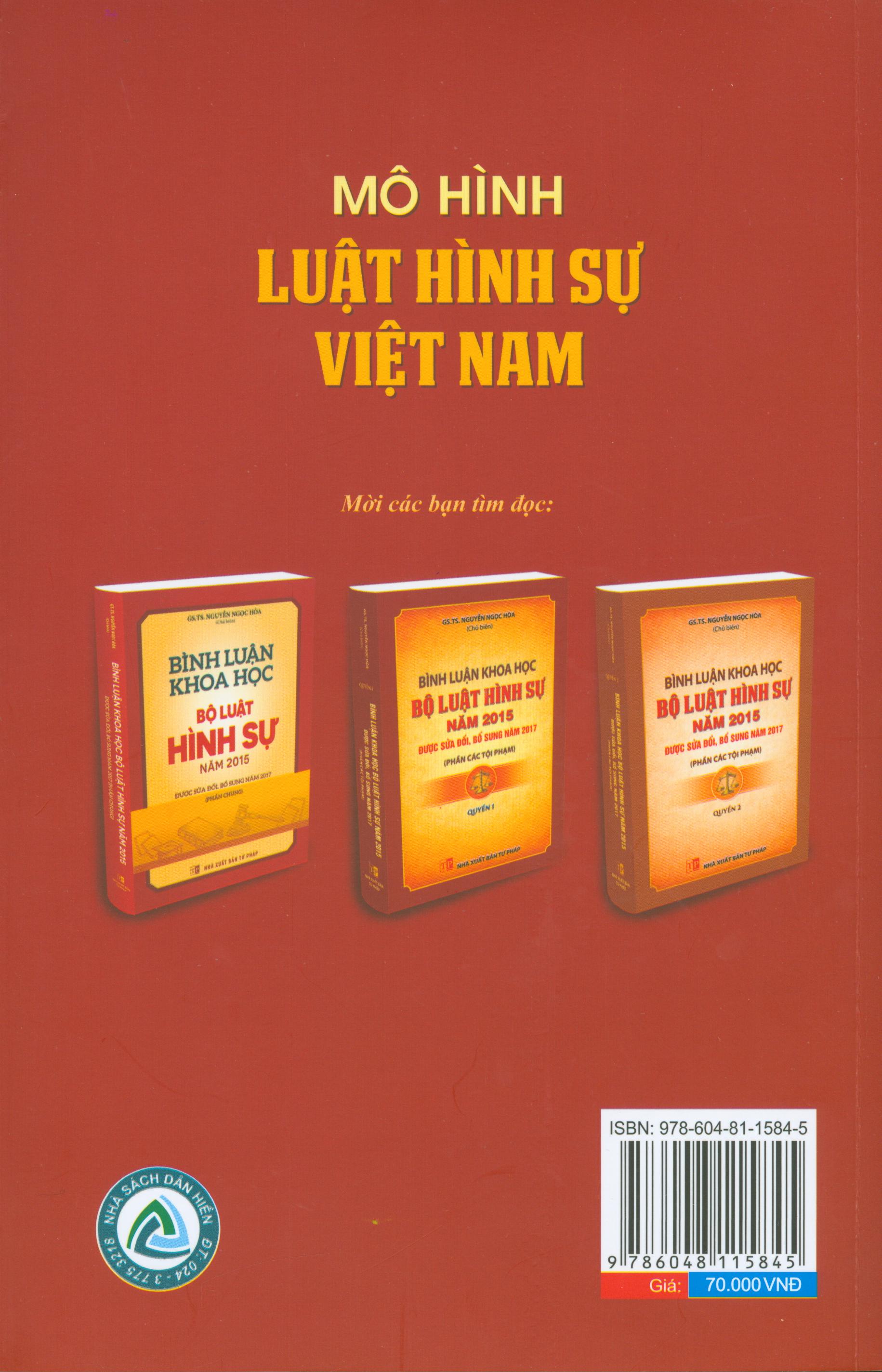 Mô hình Luật hình sự Việt Nam