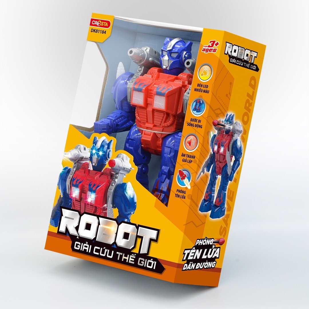 Đồ chơi: Robot - Giải Cứu Thế Giới DK81184