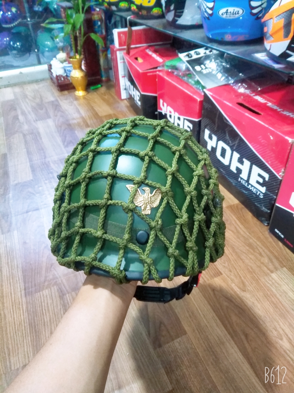 Lưới Bọc Nón Bảo Hiểm