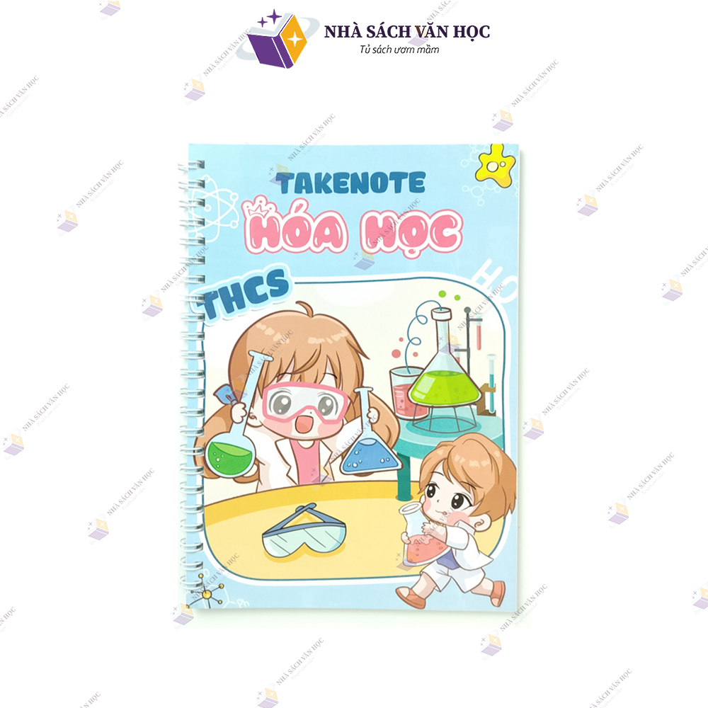 Sách - Sổ Tay Takenote Hóa THCS - Khổ Giấy A5