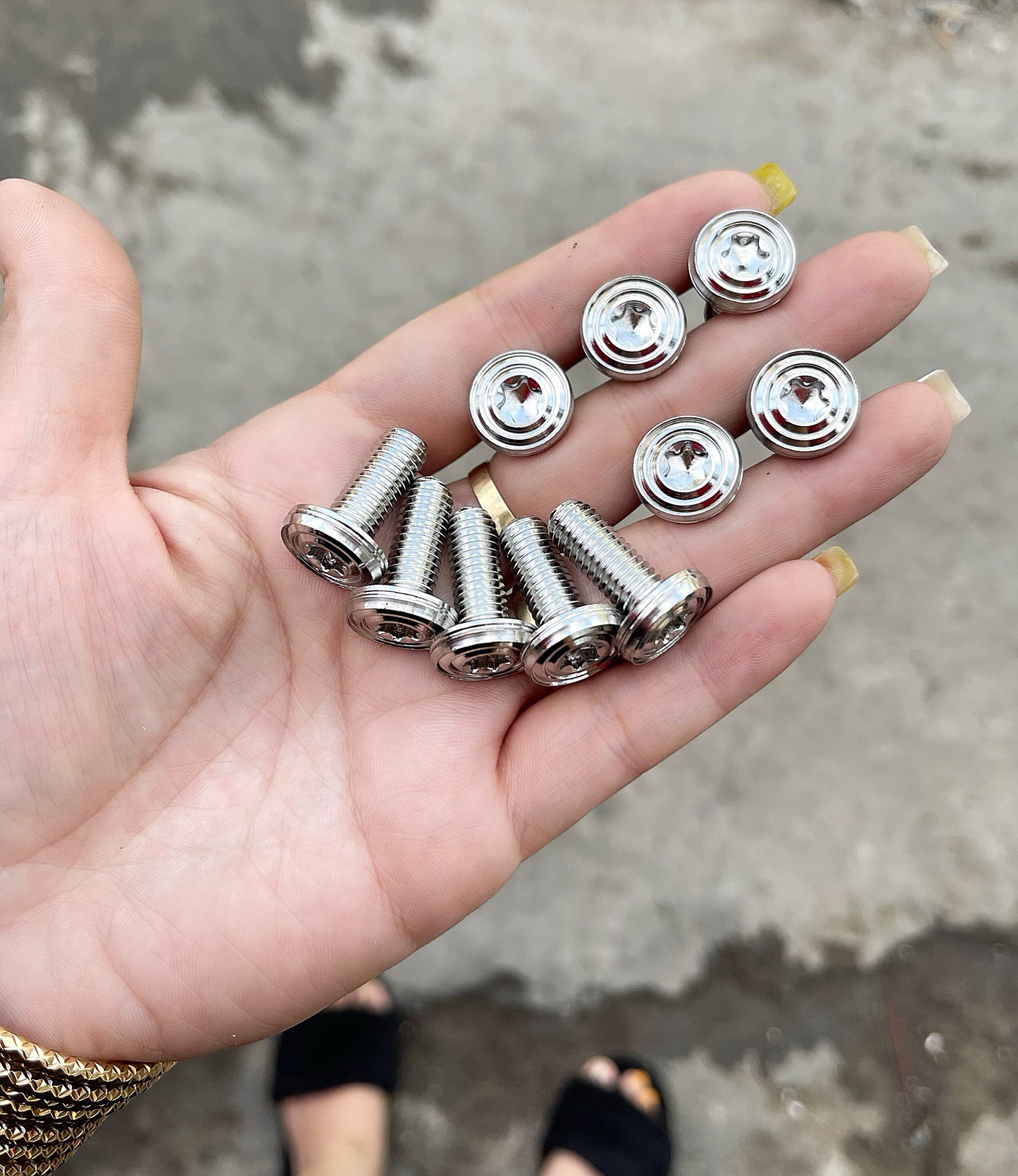 Ốc Bắt Đĩa Salaya Inox 304 8Li
