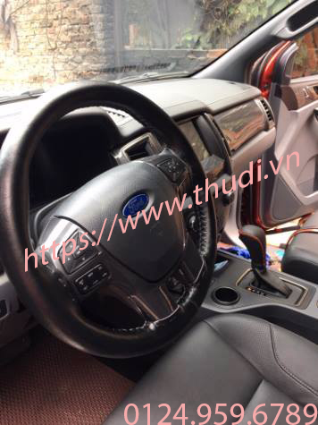 Bọc cần số Ford Ranger WT, XLS, XLT - AT 2014 - 2018