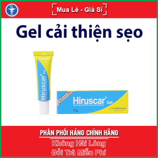 HCMGel Hiruscar Tuýp 5g - Cải Thiện Sẹo Vừa Sẹo Lõm Sẹo Thâm thumbnail