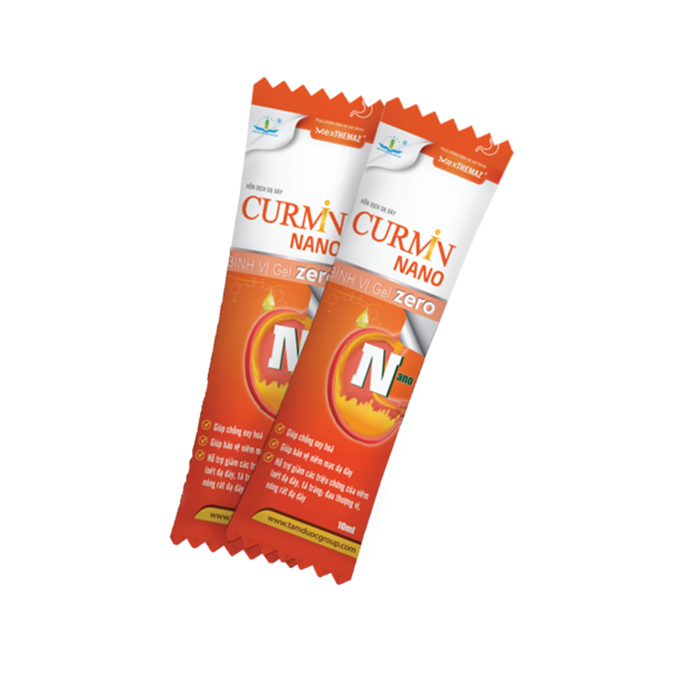 Hỗn Dịch Dạ Dày Curmin Nano Bình Vị Gel Zero (Cho người tiểu đường) (hộp 30 gói)