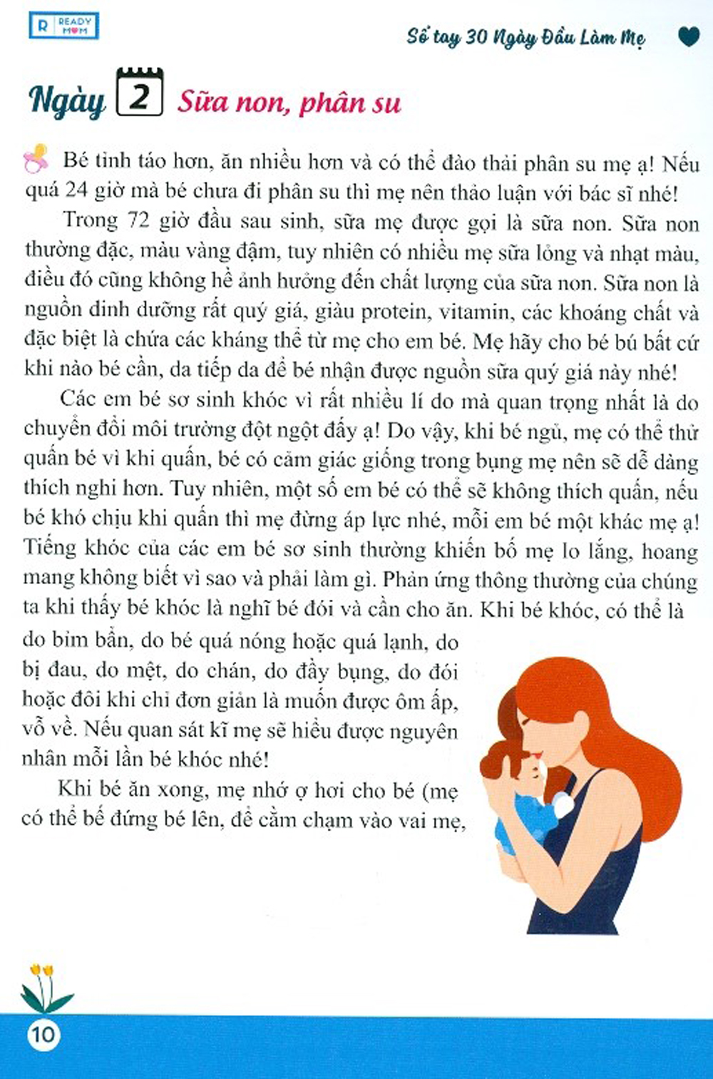 Sổ Tay 30 Ngày Đầu Làm Mẹ