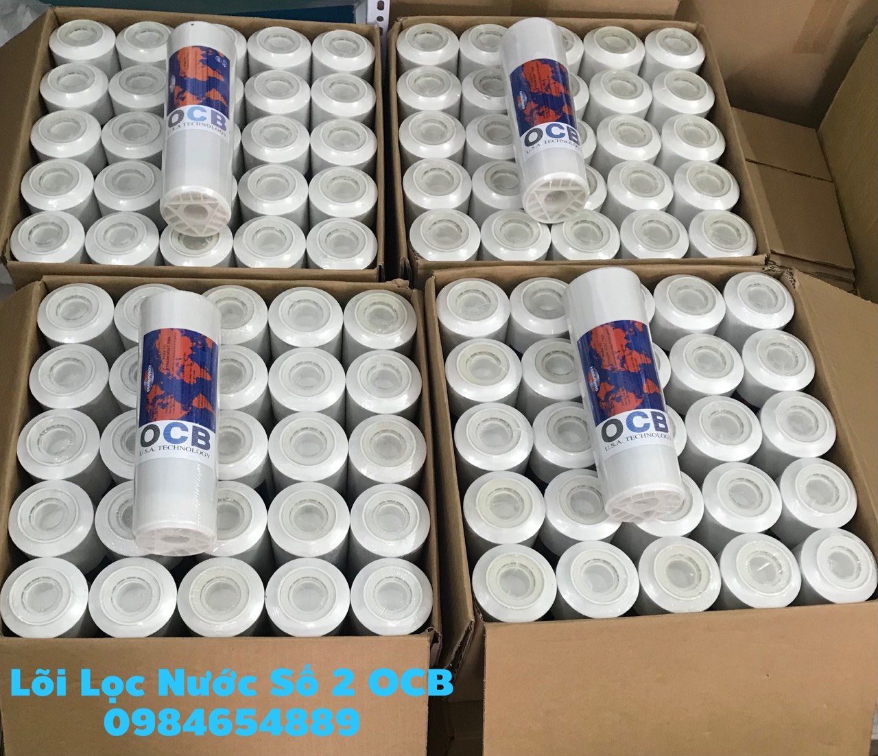 Combo Bộ 5 Lõi Lọc Nước Số 2 ( Than Hoạt Tính Dạng Hạt )