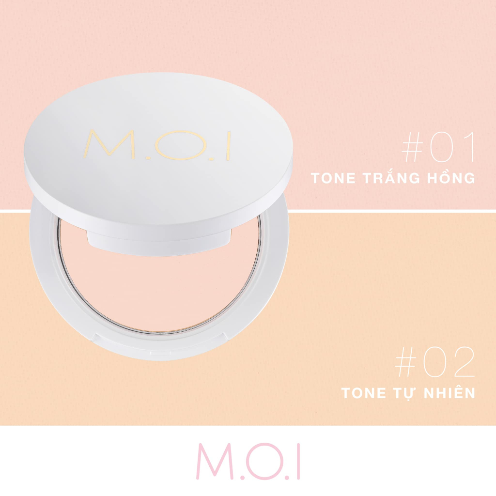 Phấn phủ MOI kiềm dầu Baby Skin Powder 10g