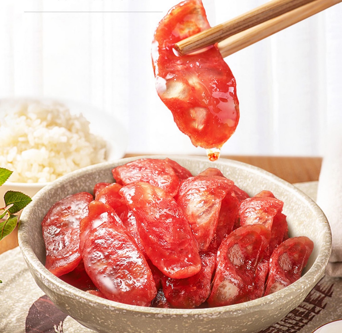 Lạp xưởng tươi tôm Cà Mau