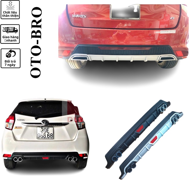 Lippo cản sau Yaris 2016-2018