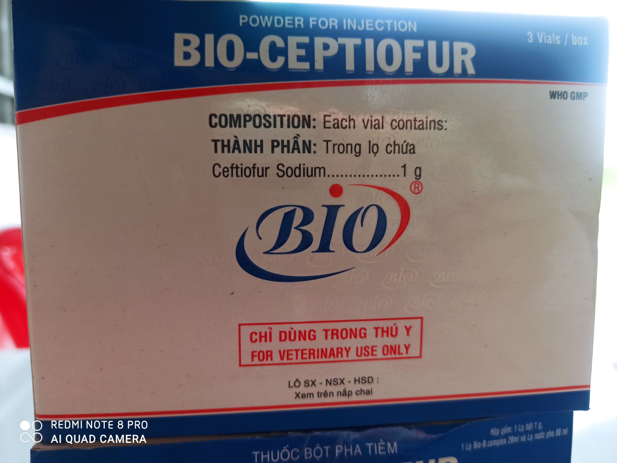Bộ pha Tiêm ecoli bại huyết cho vịt