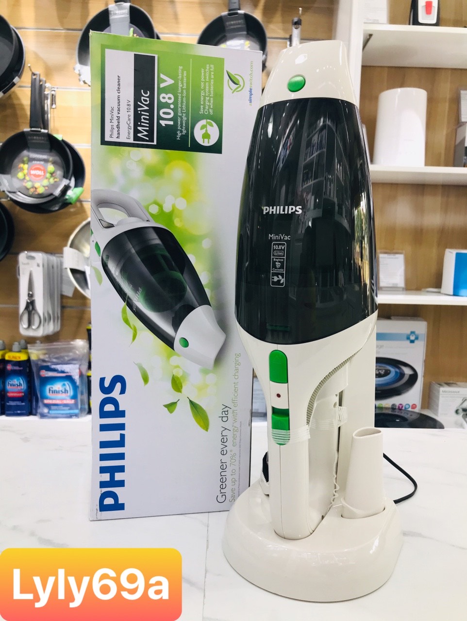 Máy Hút Bụi Cầm Tay Philips FC6148/01[ Nhập khẩu Đức]