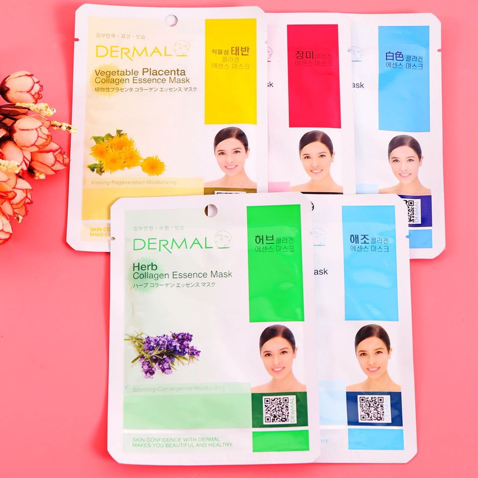 Mặt nạ Dermal dưỡng da tinh chất collagen 23g