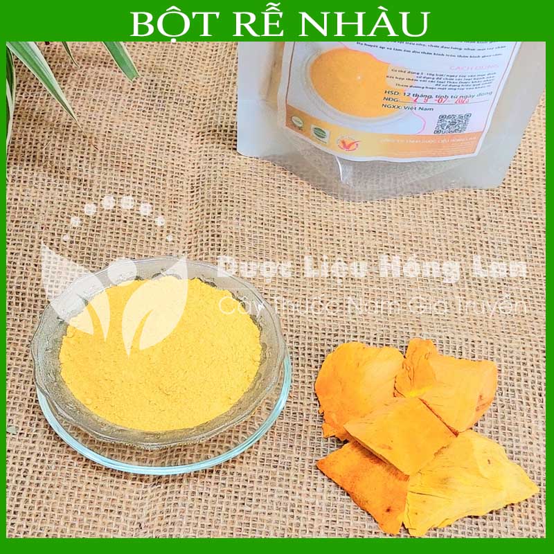 ✅ 500G Bột Rễ Nhàu siêu mịn pha uống (không pha chộn tạp chất, đã sao thơm, không chất bảo quản)