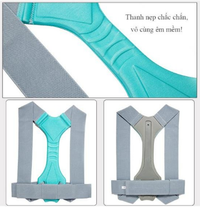 Đai chống gù lưng SAMEPEAK SP20 thế hệ mới [Có thanh trợ lưng]